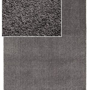 Dolce 70 puha mosható szürke darabszőnyeg középszőnyeg nyírt egyszínű sötétszürke
