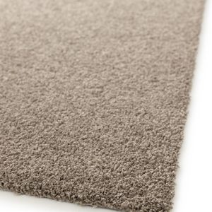 Dolce 87 puha mosható barna darabszőnyeg középszőnyeg nyírt egyszínű drapp