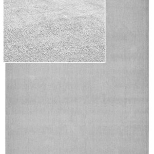 Feel 60 puha mosható szürke darabszőnyeg középszőnyeg nyírt egyszínű világos szürke