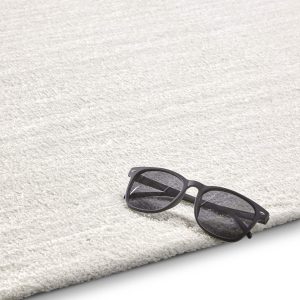 Feel 66 puha mosható fehér darabszőnyeg középszőnyeg nyírt egyszínű fehér