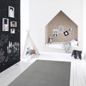 Feel 70 puha mosható szürke darabszőnyeg középszőnyeg nyírt egyszínű középszürke