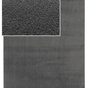 Feel 100 puha mosható sötétszürke darabszőnyeg középszőnyeg nyírt egyszínű sötét szürke