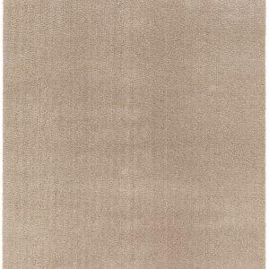 Kiss 55 puha mosható bézs darabszőnyeg középszőnyeg nyírt egyszínű mogyoró