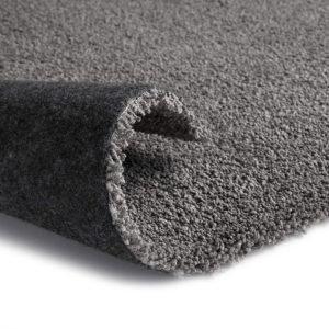 Kiss 100 puha mosható szürke darabszőnyeg középszőnyeg nyírt egyszínű sötétszürke