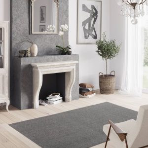 Kiss 100 puha mosható szürke darabszőnyeg középszőnyeg nyírt egyszínű sötétszürke